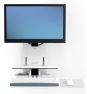 Ergotron 61-080-062 soporte para monitor Blanco Pared