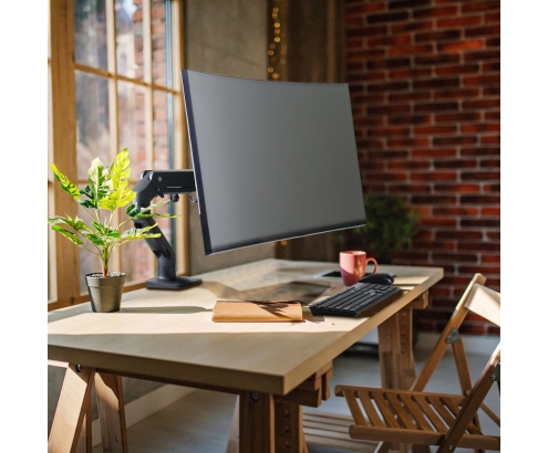Ergotron HX Series soporte para monitor 49P Negro