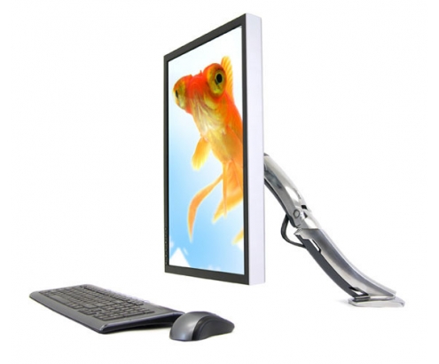 Ergotron MX Series Desk Mount LCD Arm 30P Aluminio