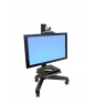 Ergotron Neo-Flex Mobile MediaCenter UHD Negro Panel plano Carro multimedia