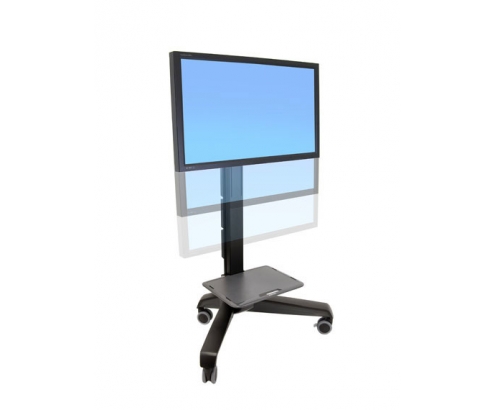 Ergotron Neo-Flex Mobile MediaCenter UHD Negro Panel plano Carro multimedia