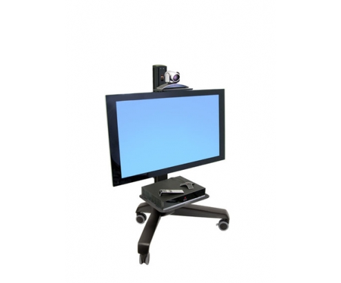Ergotron Neo-Flex Mobile MediaCenter UHD Negro Panel plano Carro multimedia