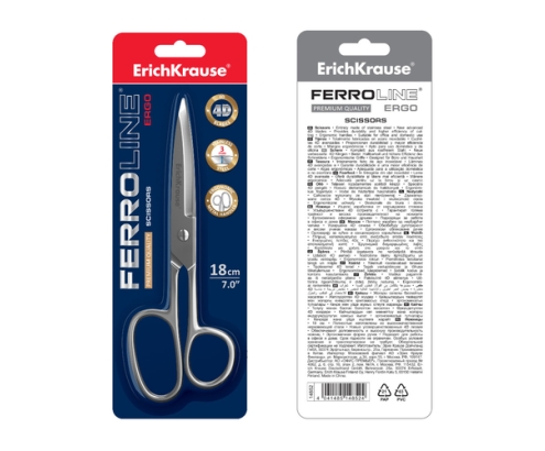 ErichKrause Ferro Universal Corte recto Acero inoxidable