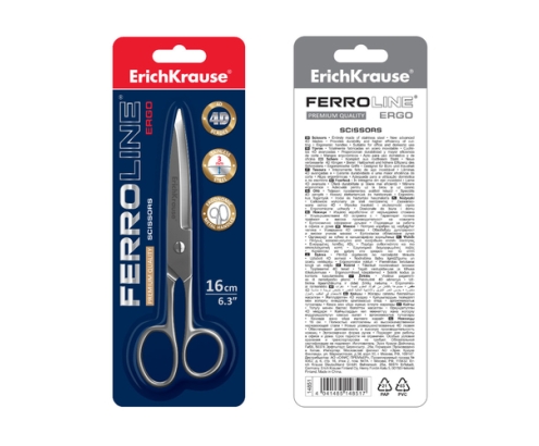 ErichKrause Ferro Universal Corte recto Acero inoxidable