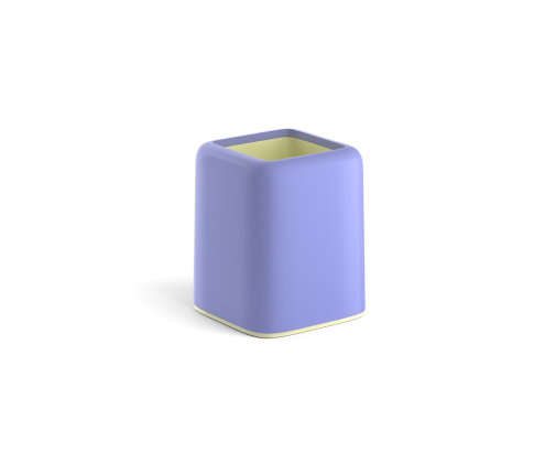 ErichKrause Forte porta lápices Plástico Violeta, Amarillo
