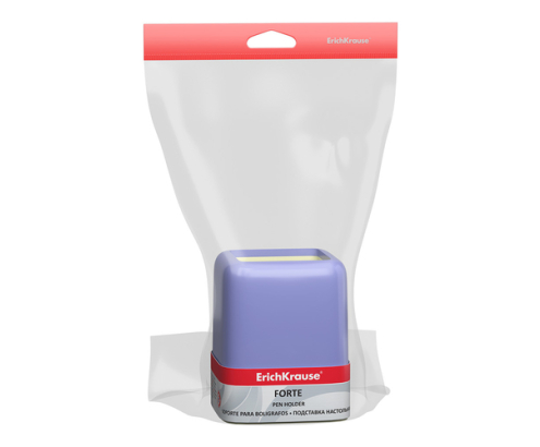 ErichKrause Forte porta lápices Plástico Violeta, Amarillo