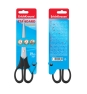 ErichKrause Standard Tijeras de oficina Corte recto Negro, Acero inoxidable