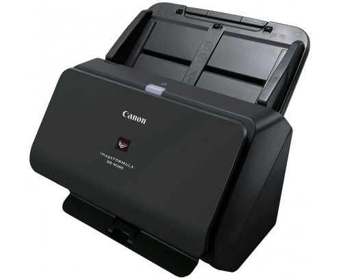 ESCANER DOCUMENTAL CANON IMAGEFORMULA DR-M260 60PPM ADF 80 PAGINAS 600PPP SENSOR ULTRASONICO NEGRO 2405C003AC