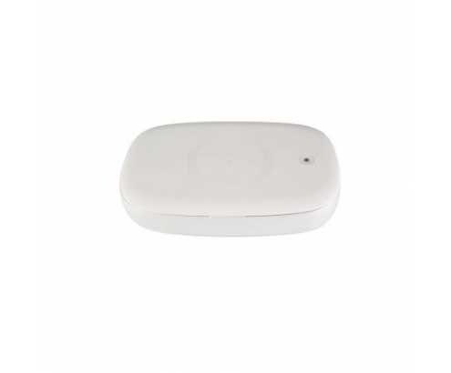 Esterilizador para moviles con carga inalambrica rapida muvit luz ultravioleta 2x 0.9w blanco MUGOO0050