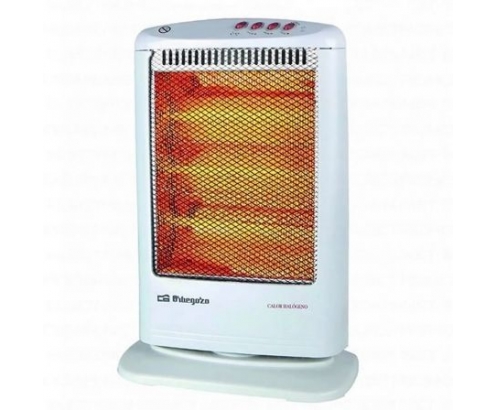 ESTUFA HALOGENA ORBEGOZO BP 0303 A 1200W 3 NIVELES POTENCIA REFLECTOR ALTA BRILLANTEZ 16016