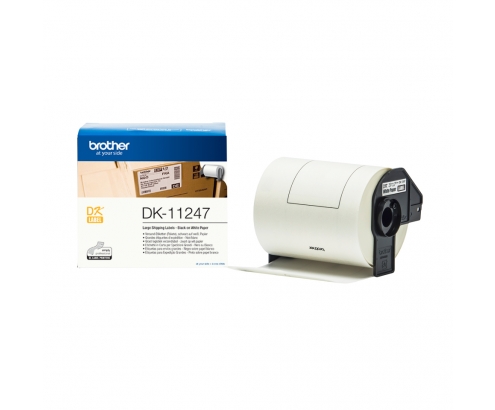 etiquetas papel precortadas brother 103 x 164mm 180e QL1050 QL1100 DK11247