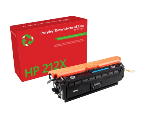 Everyday El tóner ™ Cian de Xerox es compatible con HP 212X (W2121X), High capacity