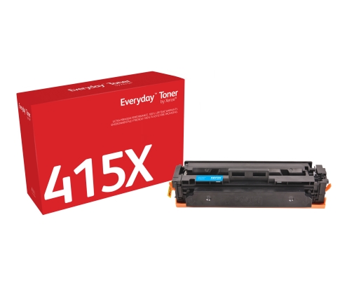 Everyday El tóner ™ Cian de Xerox es compatible con HP 415X (W2031X), High capacity