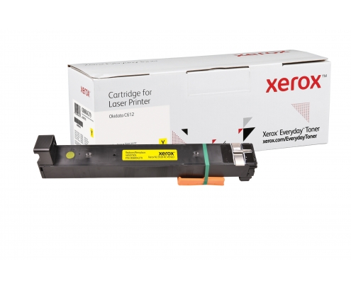 Everyday Tóner de Rendimiento estándar compatible Oki Amarillo 6000 páginas