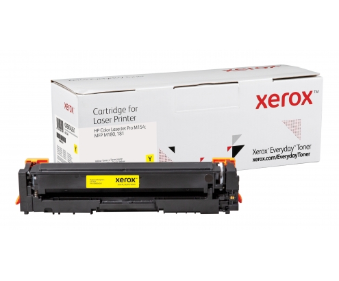 Everyday Tóner de Rendimiento estándar HP equivalente de Xerox 900 páginas Amarillo 