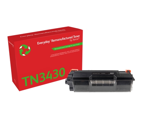Everyday Tóner ™ Mono remanufacturado de Xerox es compatible con Brother TN-3430, Capacidad estándar