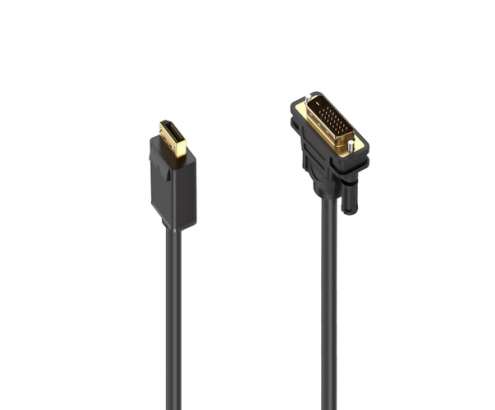 Ewent adaptador de cable de vÍ­deo DisplayPort/DVI-D 3 m Negro