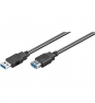 Ewent EC1007 cable USB 1 m USB 3.2 Gen 1 (3.1 Gen 1) USB A Negro