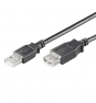 Ewent EC1012 cable USB 1,8 m USB 2.0 USB A Negro