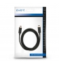 Ewent EC1045 Cable usb 3.2 gen 2 (3.1 Gen 2) usb tipo-c macho a macho 1m negro 