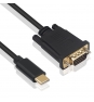 Ewent EC1052 adaptador de cable de vídeo 1,8 m USB Tipo C VGA (D-Sub)
