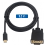 Ewent EC1052 adaptador de cable de vídeo 1,8 m USB Tipo C VGA (D-Sub)