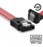Ewent EC1515 Cable datos sata 7-pin hembra a hembra  0.7m rojo