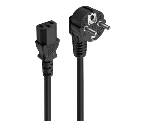 Ewent EC1920 cable de transmisión Negro 1,5 m Enchufe tipo F C13 acoplador