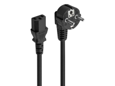 Ewent EC1920 cable de transmisión Negro 1,5 m Enchufe tipo F C13 acop...