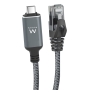 Ewent EC2003 cable de red Negro, Gris 3 m Cat6