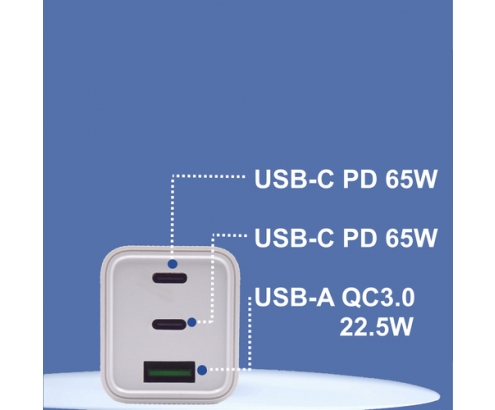 Ewent EW1323 cargador de dispositivo móvil Blanco Interior
