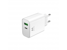 Ewent EW1325 cargador de dispositivo móvil Universal Blanco Corriente...