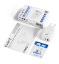 Ewent EW1329 cargador de dispositivo móvil Universal Blanco Corriente alterna Carga rápida Interior