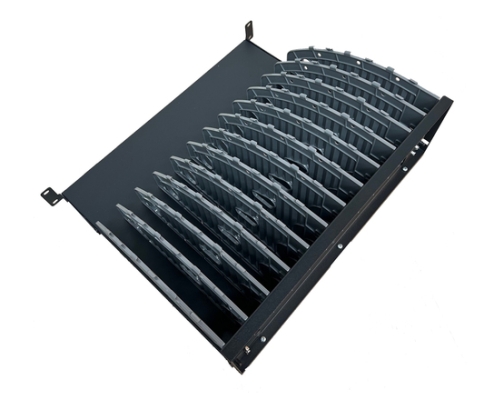 Ewent EW1721 organizador para estación de carga Acrilonitrilo butadieno estireno (ABS), Metal, Plástico Negro