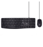 Ewent EW3005 teclado Ratón incluido Oficina USB QWERTY Italiano Negro