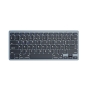 Ewent EW3120 teclado Universal Bluetooth QWERTY Portugués Negro, Gris