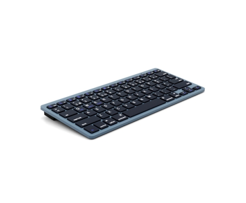 Ewent EW3120 teclado Universal Bluetooth QWERTY Portugués Negro, Gris