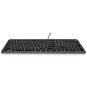Ewent EW3268 teclado Universal USB QWERTY Italiano Negro
