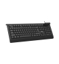 Ewent EW3286 teclado Universal USB QWERTY Español Negro