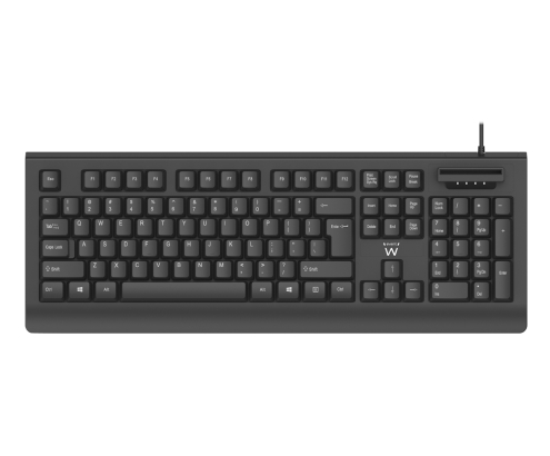 Ewent EW3287 teclado Universal USB QWERTY Portugués Negro