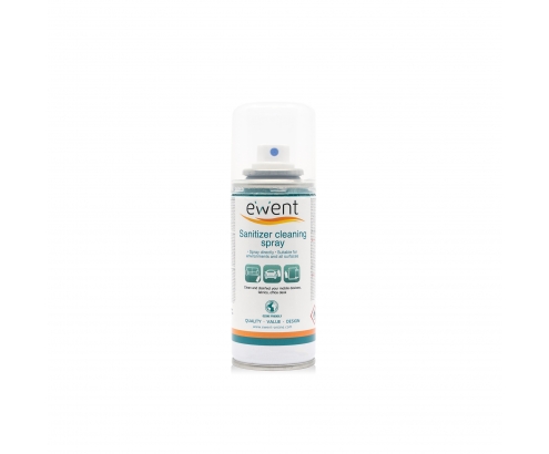 Ewent Spray desinfectante para superficies universal limpieza de equipos EW5675