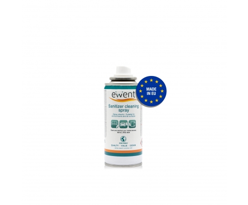 Ewent Spray desinfectante para superficies universal limpieza de equipos EW5675