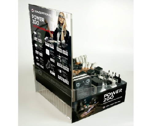 EXPOSITOR ACRILICO CONCEPTRONIC POWER2GO CTP2GBOXES  