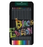 Faber-Castell 116413 lápiz de color Beige, Negro, Azul, Marrón, Verde, Gris, Azul claro, Verde claro, Naranja, Rosa, Rojo, Amarillo 12 pieza(s)