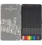Faber-Castell 116413 lápiz de color Beige, Negro, Azul, Marrón, Verde, Gris, Azul claro, Verde claro, Naranja, Rosa, Rojo, Amarillo 12 pieza(s)