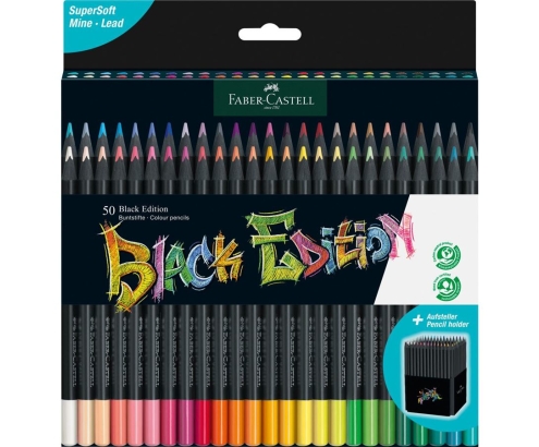 Faber-Castell 116450 lápiz de color Multicolor 50 pieza(s)