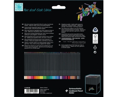 Faber-Castell 116450 lápiz de color Multicolor 50 pieza(s)