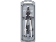 Faber-Castell 174014 compás Negro, Acero inoxidable 1 pieza(s)