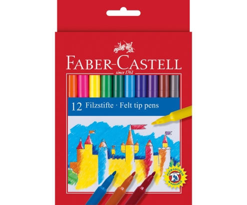 Faber-Castell 554212 rotulador Multicolor 12 pieza(s)
