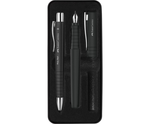 Faber-Castell Poly Ball Set Negro 3 pieza(s)